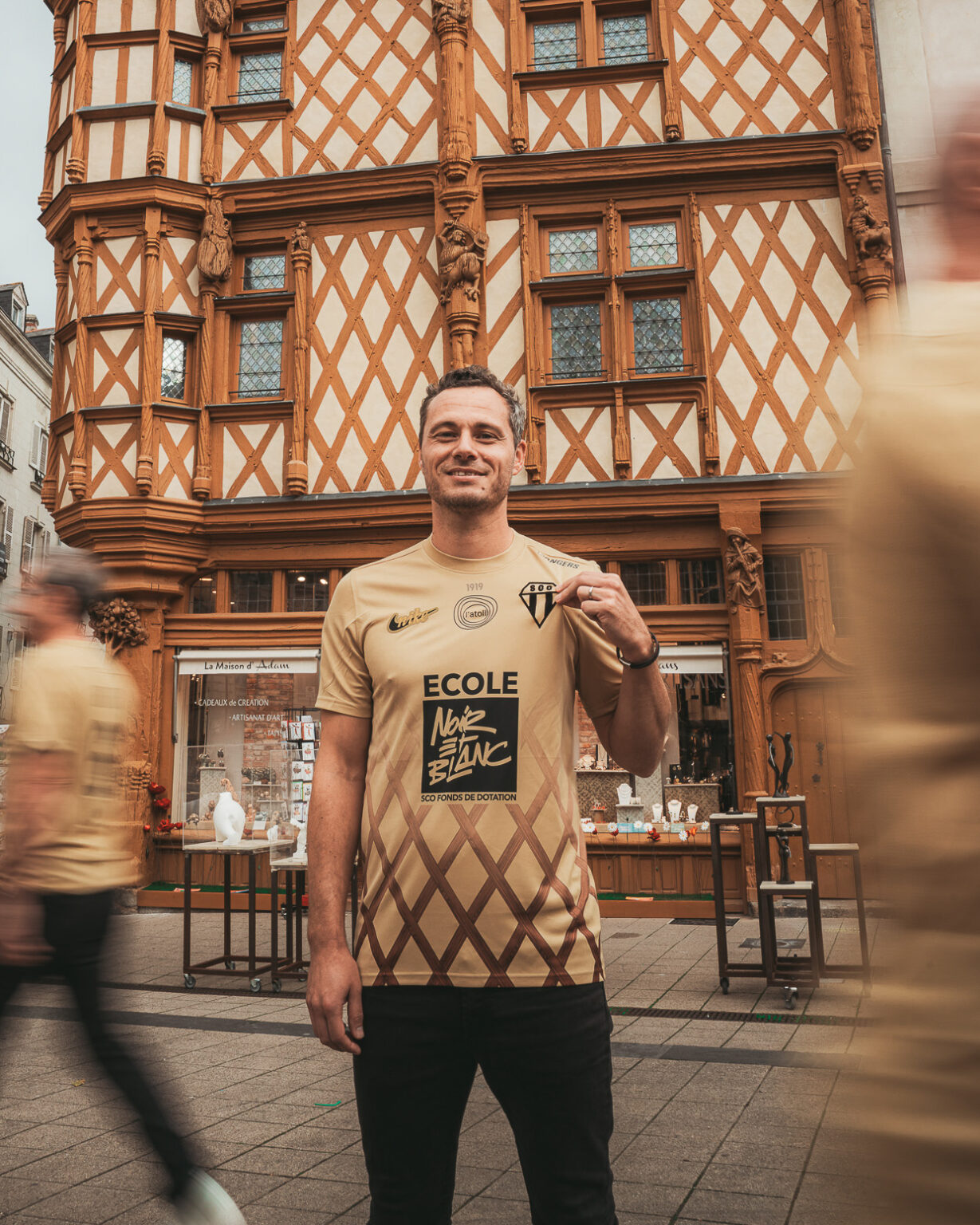 SCO Angers 2018 : Maillots de foot officiels