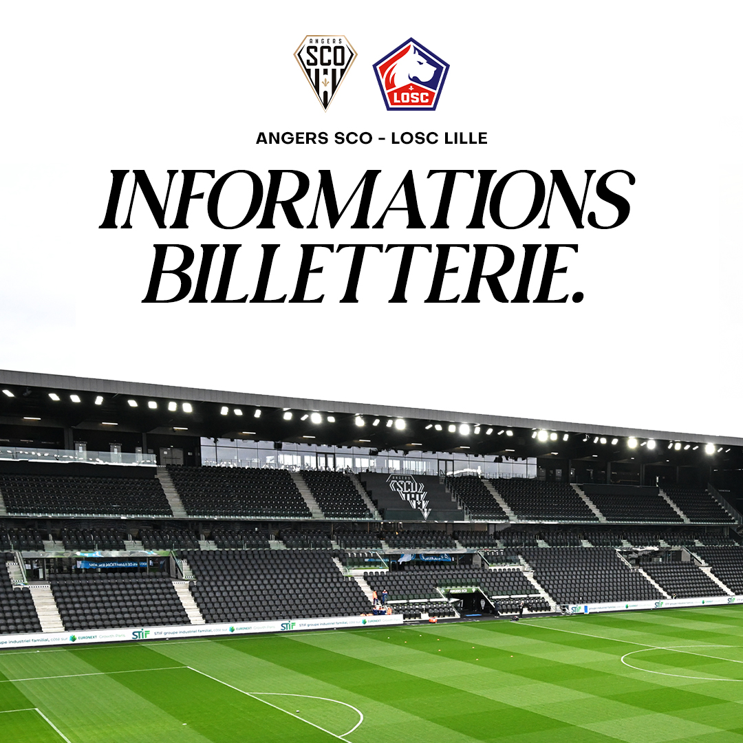 チケット情報: アンジェ SCO – LOSC リール